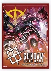 Gundam Card Game - Official Card Sleeves (70ct) - Char's Zaku Ⅱ/Zeon